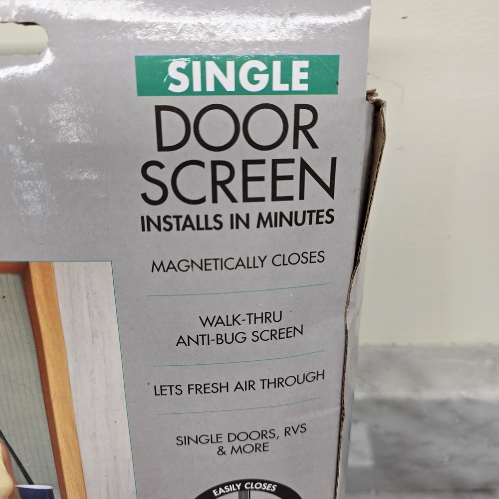 Single Door Screen -‎ Black - Picture 5 of 9